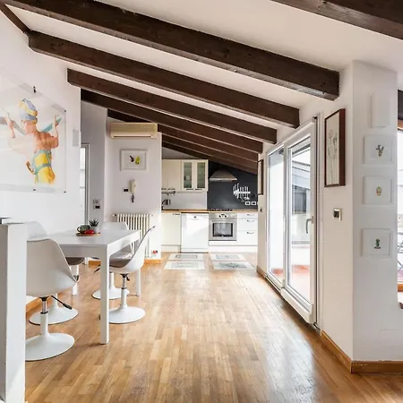 Loft Con 2 Terrazzi Nei Pressi Della Johns Hopkins * Boloňa