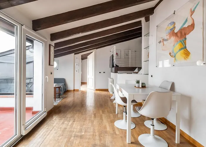 아파트 Loft Con 2 Terrazzi Nei Pressi Della Johns Hopkins *